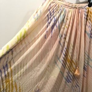 Free people maxi skirt sz xs/s, nwta